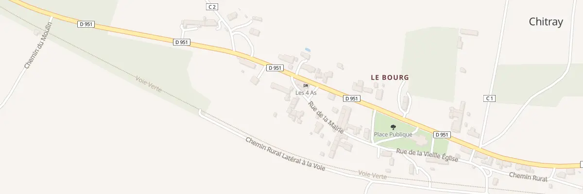 Plan du 19 Rue de la Mairie à Chitray