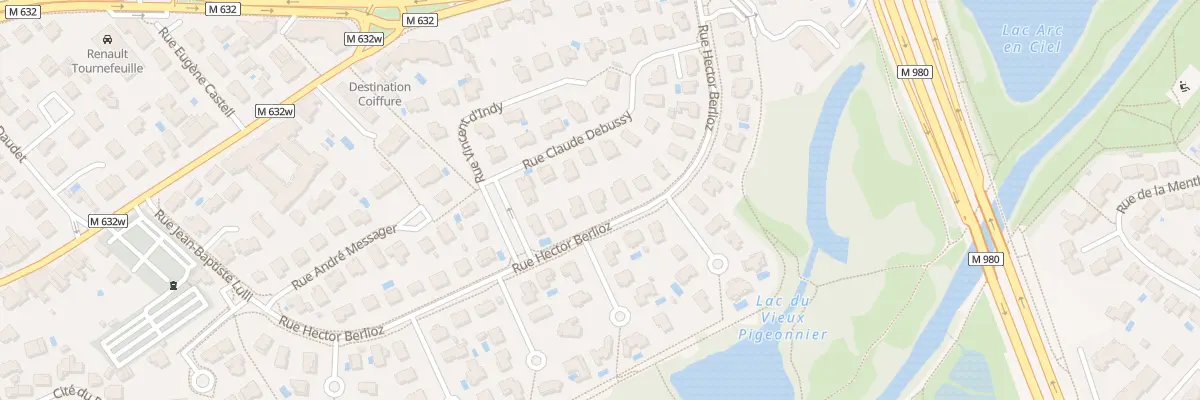 Plan du 24 Rue Hector Berlioz à Tournefeuille