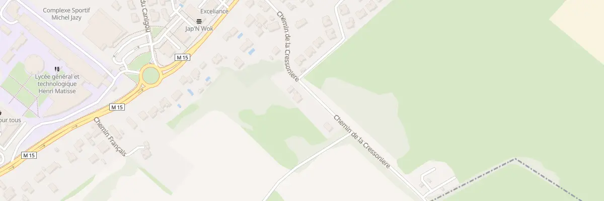 Plan du 70 Rue de la Cressonnière à Cugnaux