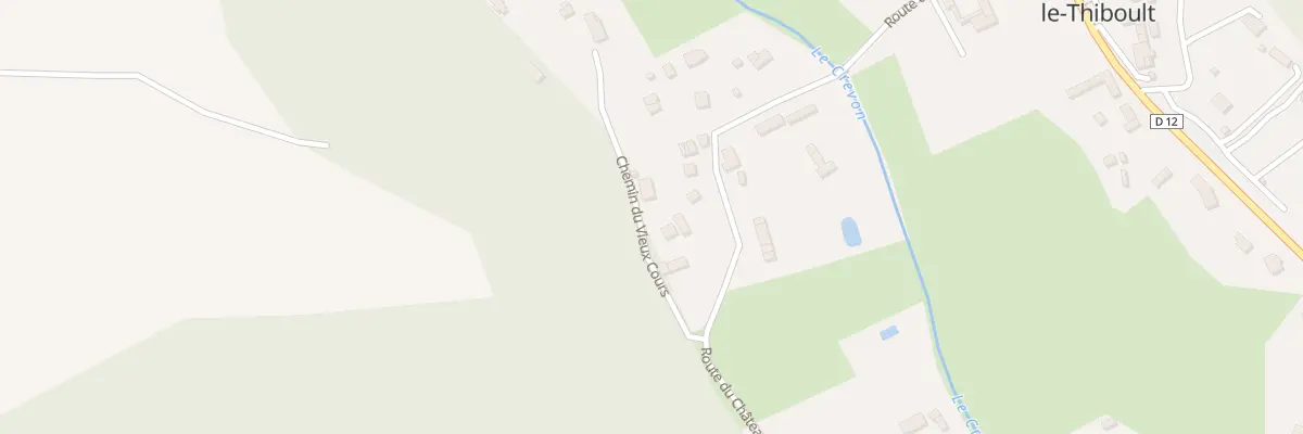 Plan du 72 Che du Vieux Cours à Saint-Denis-le-Thiboult