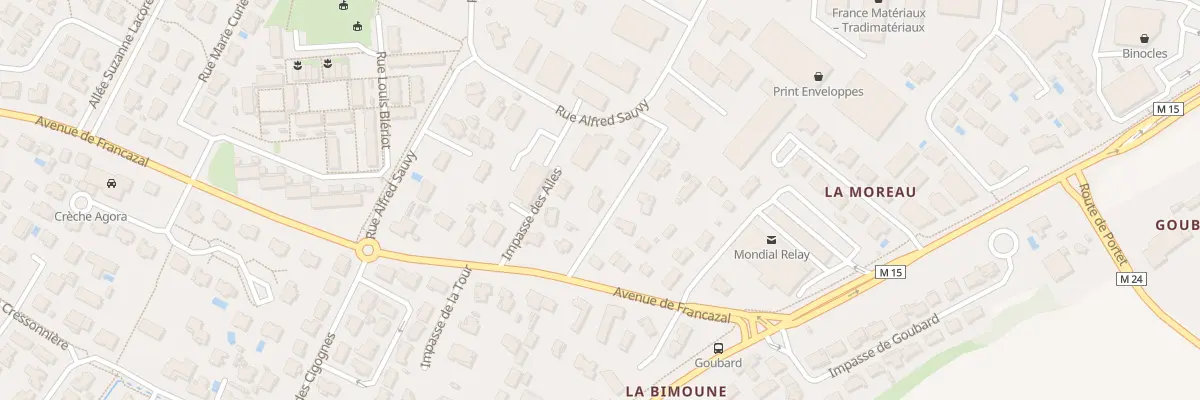 Plan du 19T Av de Francazal à Cugnaux