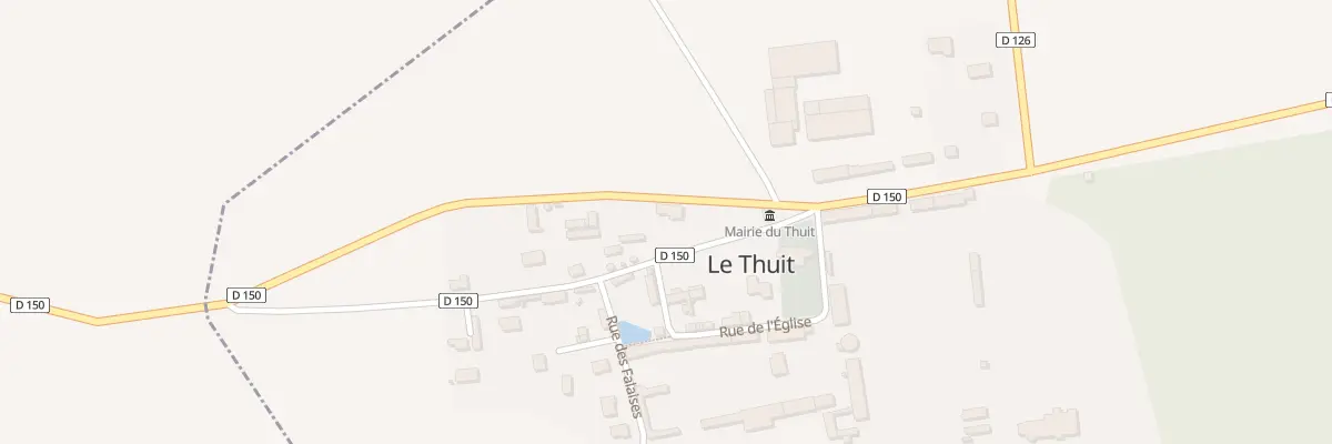 Plan du 6 Rue du Chancelier Maupéou au Thuit