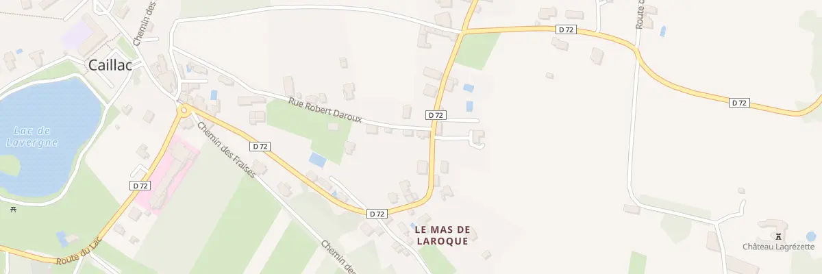Plan du 5048 Mas de Laroque à Caillac