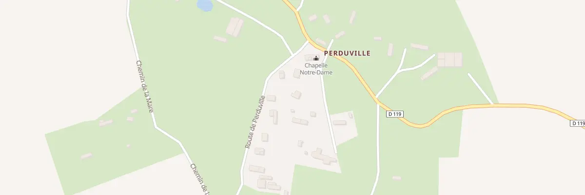 Plan du 5086 Perduville à Bosc-Mesnil