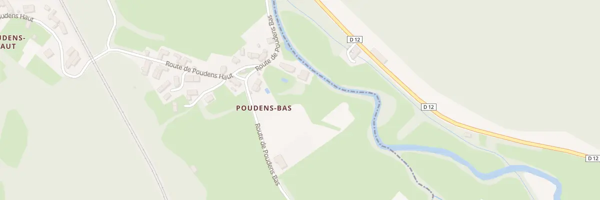Plan du 5191 Poudens Bas à Dégagnac