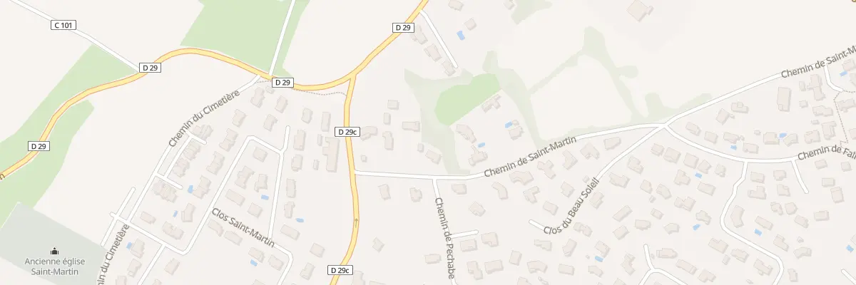 Plan du 14 Che Saint-martin à Castelnau-d’Estrétefonds