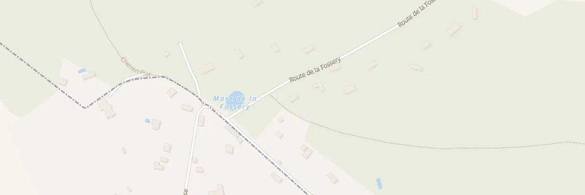 Plan du 2 Rte de la Fossery à La Boissière