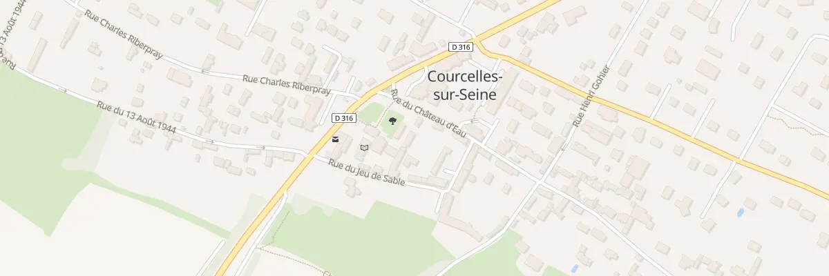 Plan du 5 Rue du Chateau d’Eau à Courcelles-sur-Seine
