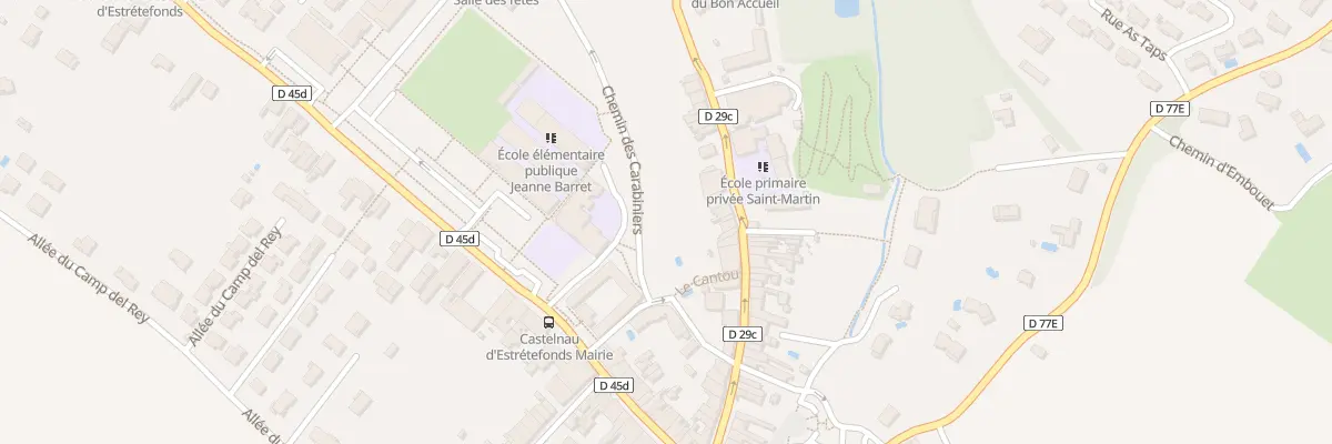 Plan du 39 Rue de L ’Eglise à Castelnau-d’Estrétefonds