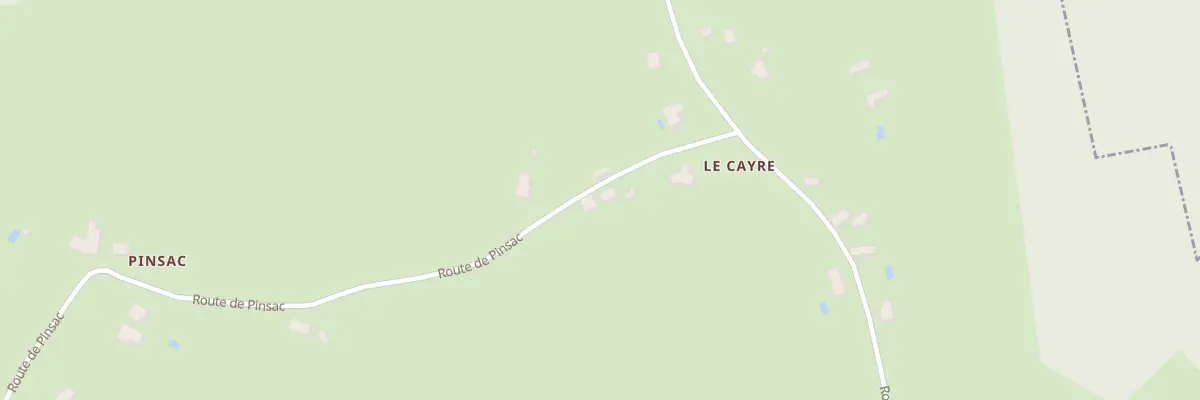 Plan du 115 Rte de Pinsac aux Coteaux Périgourdins