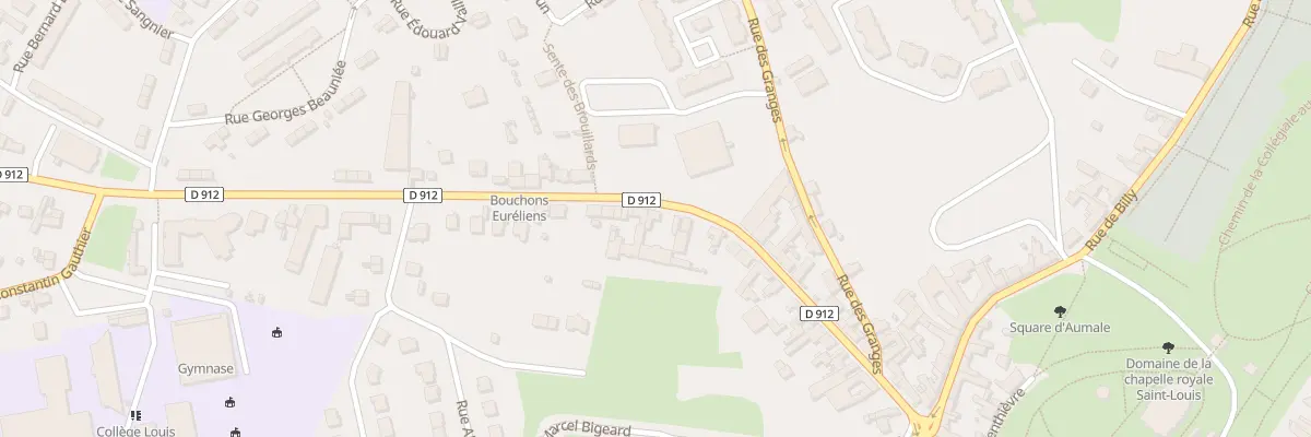 Plan du 93B Rue du Bois Sabot à Dreux