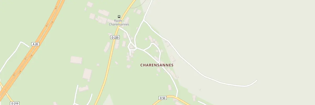 Plan du 26 Charensanne à Razès