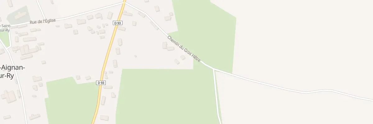 Plan du 180 Che du Gros Hêtre à Saint-Aignan-sur-Ry