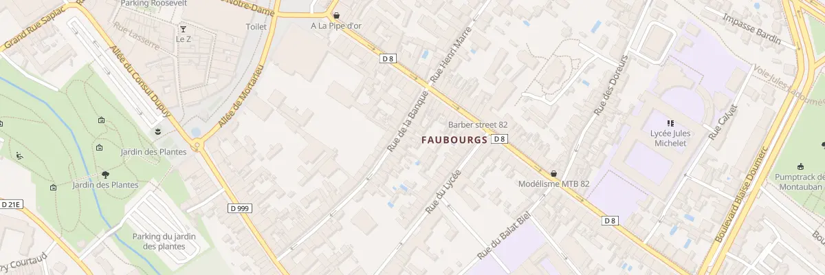 Plan du 11 Rue de la Banque à Montauban