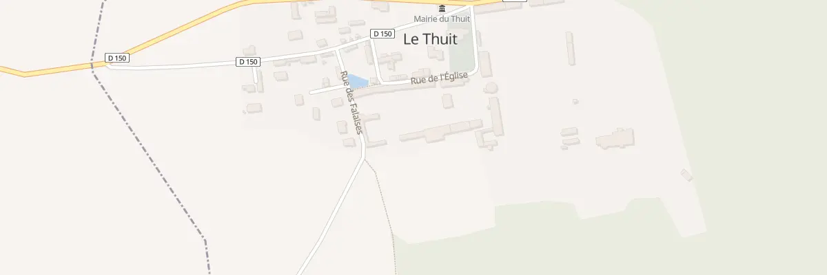 Plan du 5 Rue des Falaises au Thuit