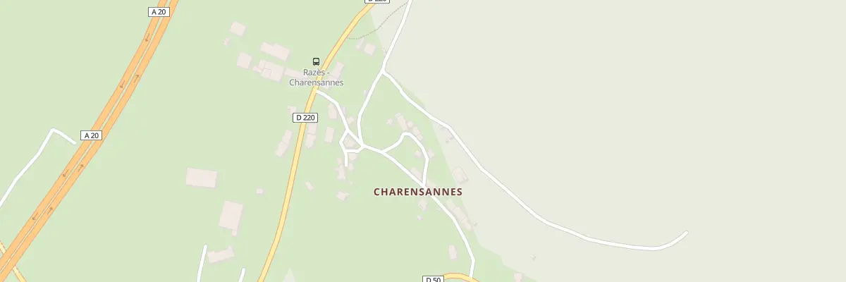 Plan du 5341 Charensanne à Razès