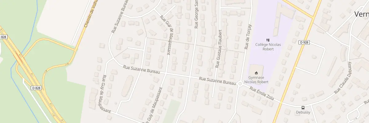 Plan du 44 Rue George Sand à Vernouillet