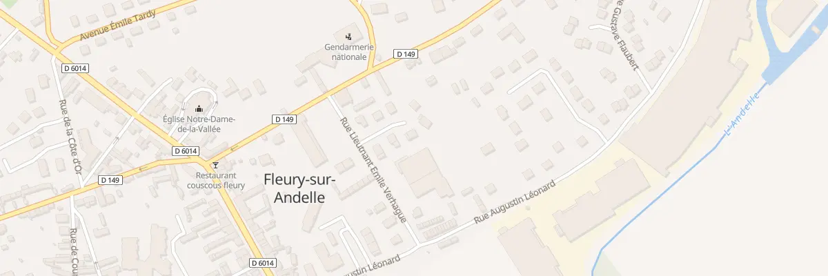 Plan du 7 Rue Emile Verhaegue à Fleury-sur-Andelle
