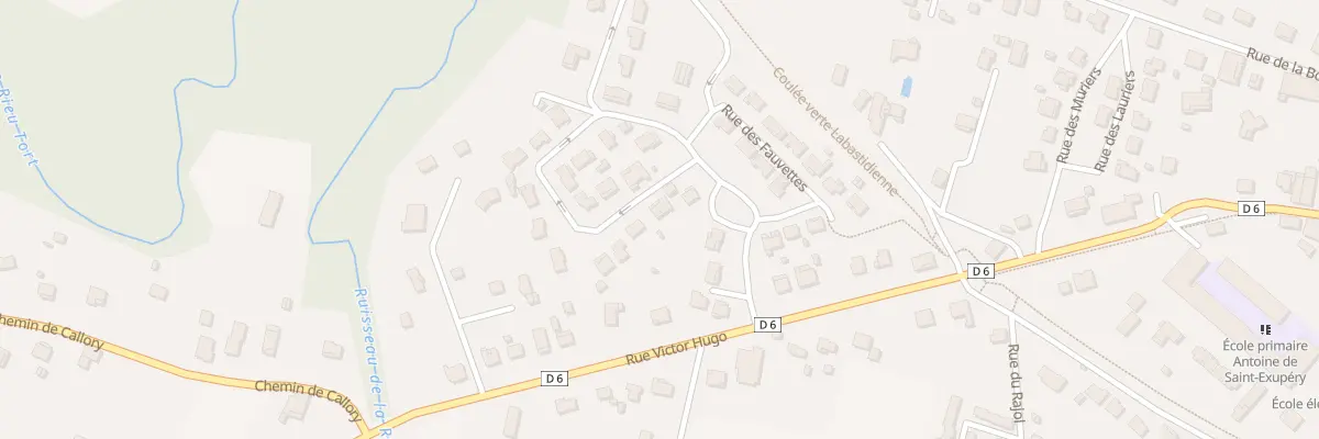 Plan du 26 Rue des Bouvreuils à Labastide-Saint-Pierre