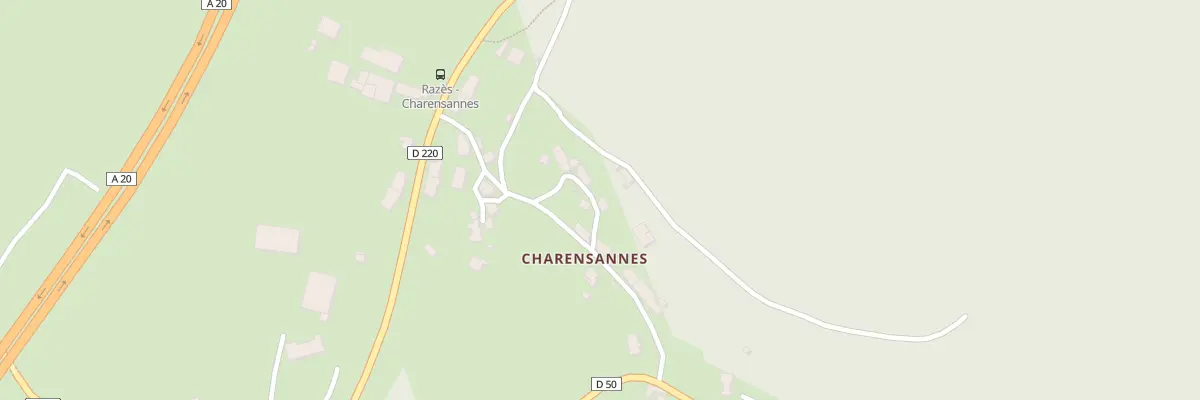 Plan du 25 Charensanne à Razès