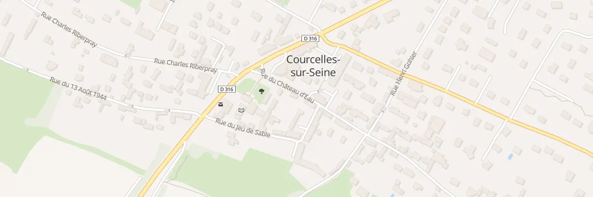 Plan du 7 Rue du Chateau d’Eau à Courcelles-sur-Seine