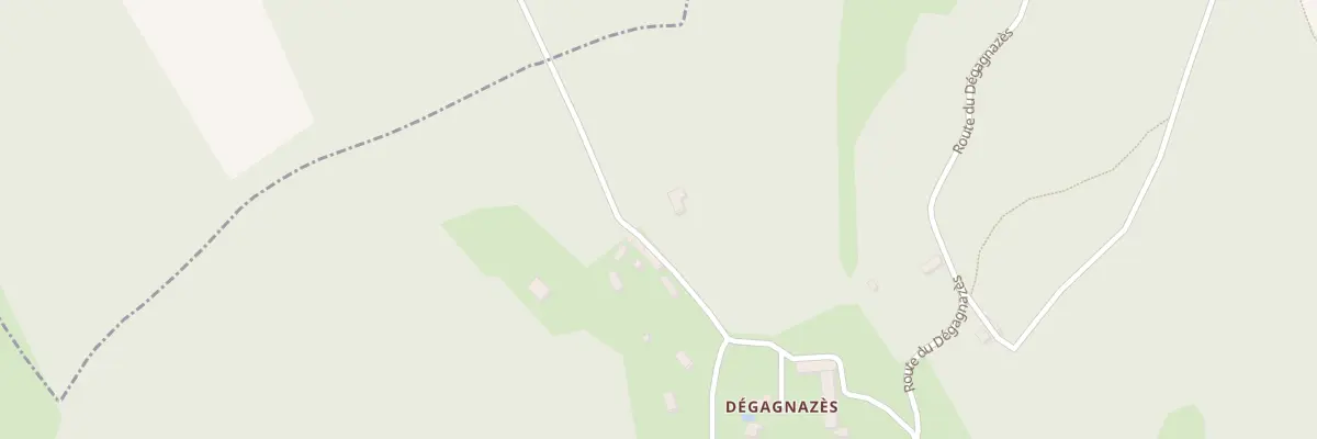 Plan du 5200 Degagnazes à Peyrilles