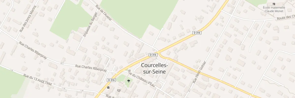 Plan du 8 Rte des Andelys à Courcelles-sur-Seine