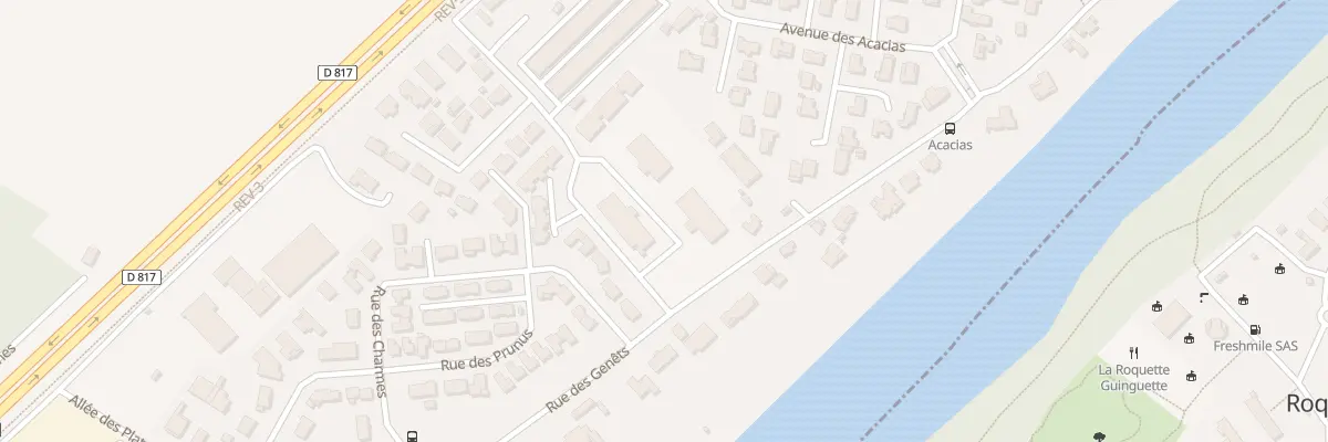 Plan du 1 Rue du Diamant Bleu à Roques