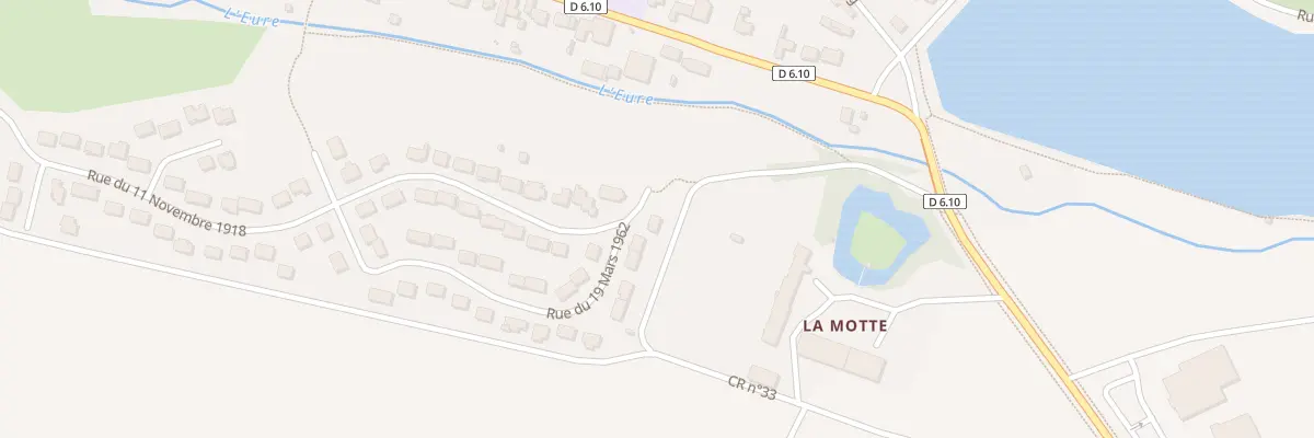 Plan du 1 Rue du Huit Mai 1945 à Saint-Georges-sur-Eure
