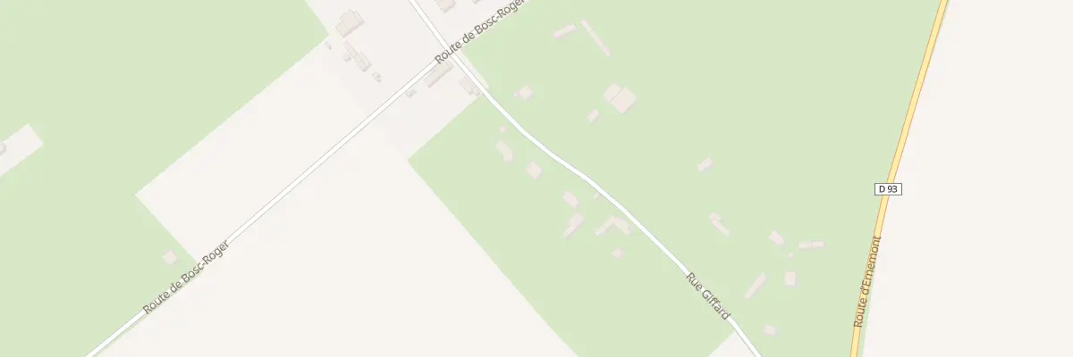 Plan du 397 Rue Giffard à Sainte-Croix-sur-Buchy