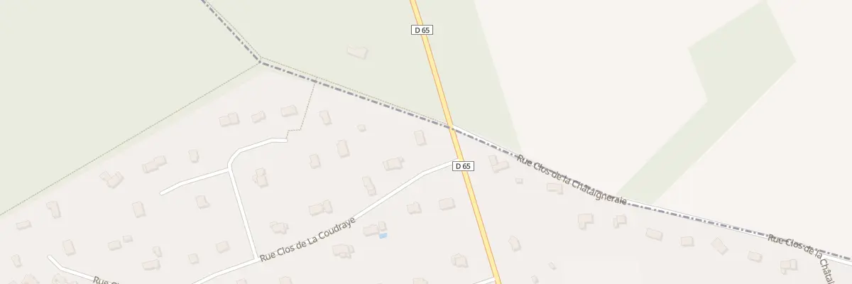 Plan du 1 Rue Clos de la Coudraye à Houlbec-Cocherel