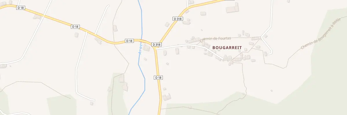 Plan du 501 Prado de Guioulat à Massat