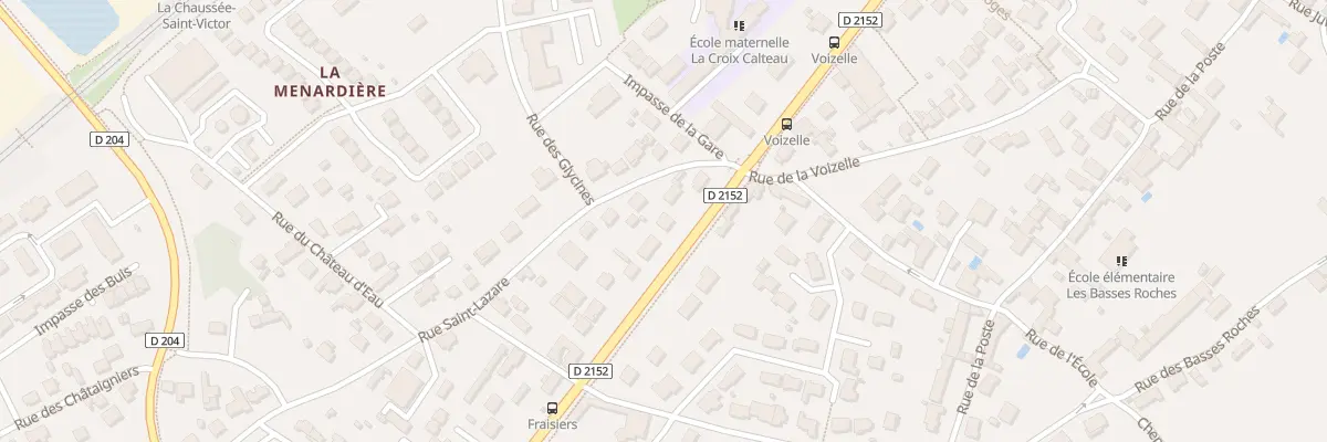 Plan du 68 Rte Nationale à La Chaussée-Saint-Victor