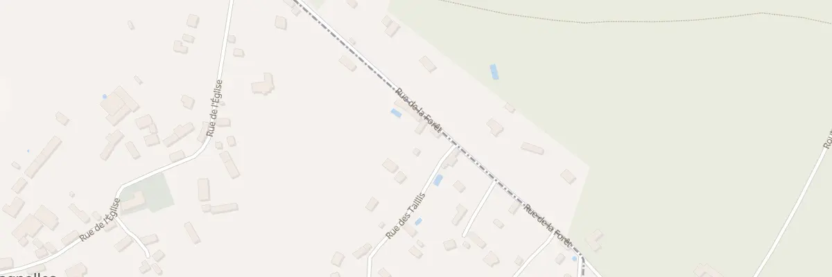 Plan du 10 Rue de la Foret à Bretagnolles