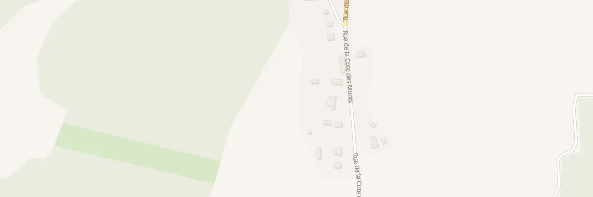 Plan du 35 Rue de la Cote des Monts à Vandrimare