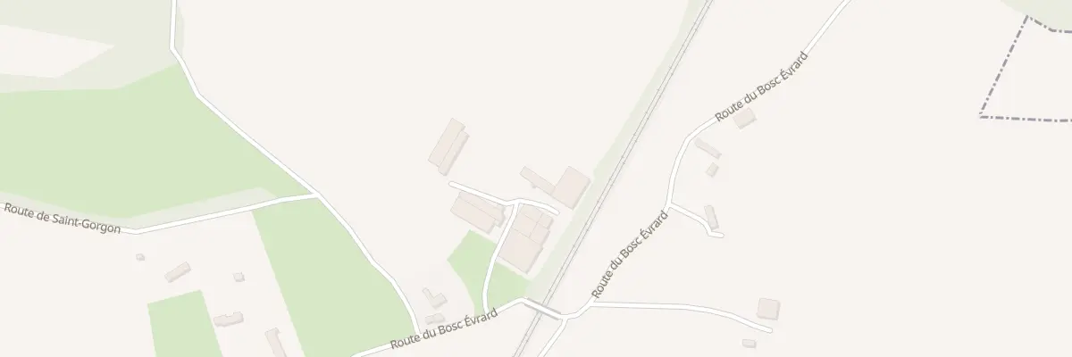 Plan du 4 Rte du Bosc Evrard à Montérolier