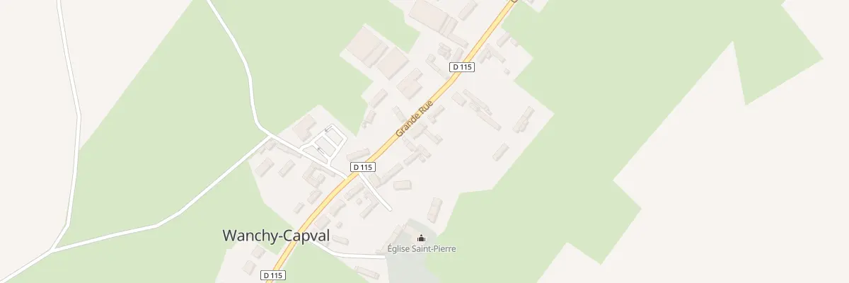 Plan du 5148 Le Bourg à Wanchy-Capval