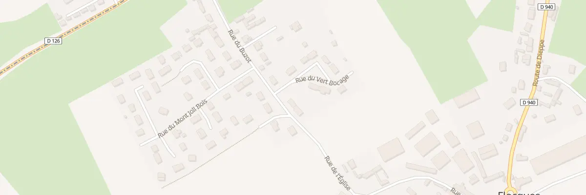 Plan du 14 Rue du Buzot à Flocques