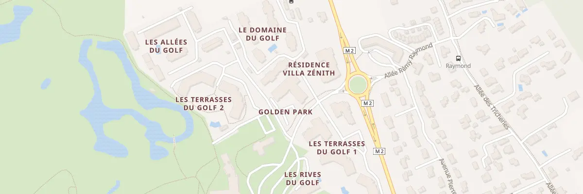Plan de Golden Park à Seilh