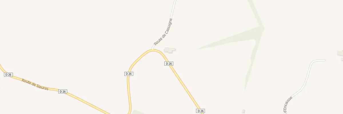 Plan du 24 Saint Polit à Carla-Bayle