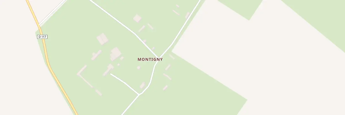 Plan du 5043 Montigny à Bailly-en-Rivière
