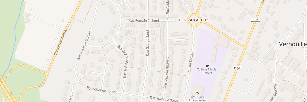 Plan du 27 Rue George Sand à Vernouillet