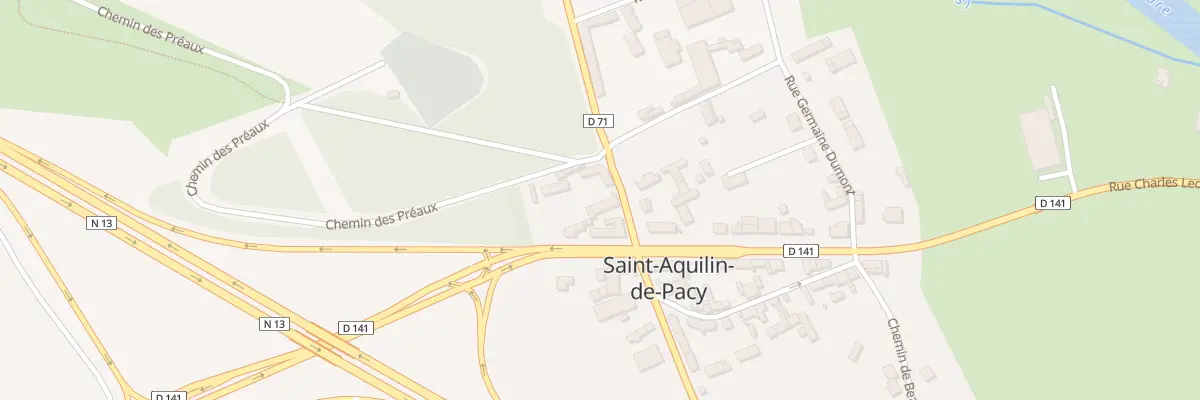 Plan du 1 Che des Preaux à Pacy-sur-Eure