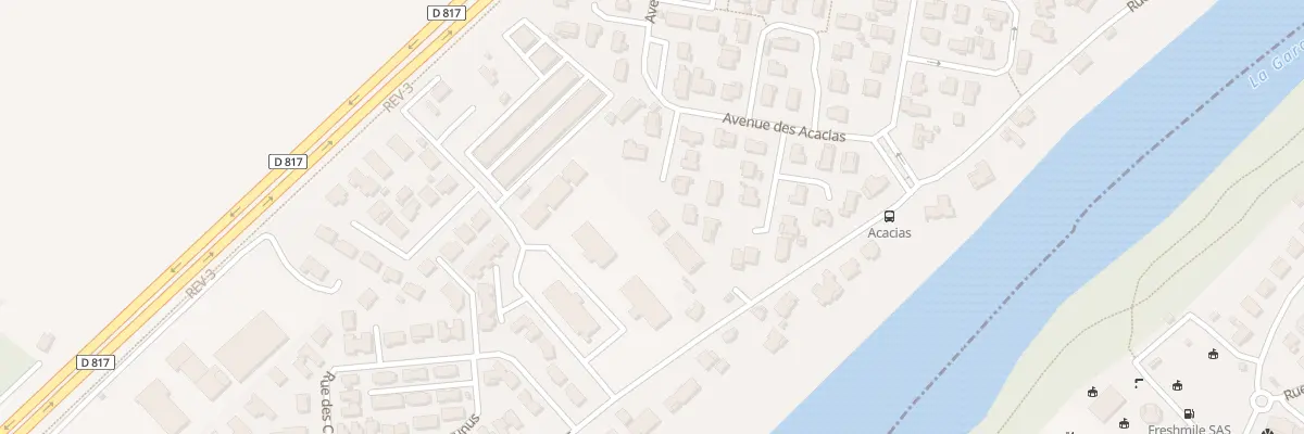 Plan du 5 Imp des Boutons d’Or à Roques
