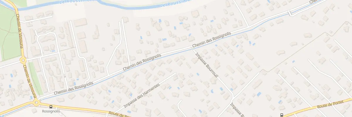 Plan du 26 Che de Rossignolis à Villeneuve-Tolosane
