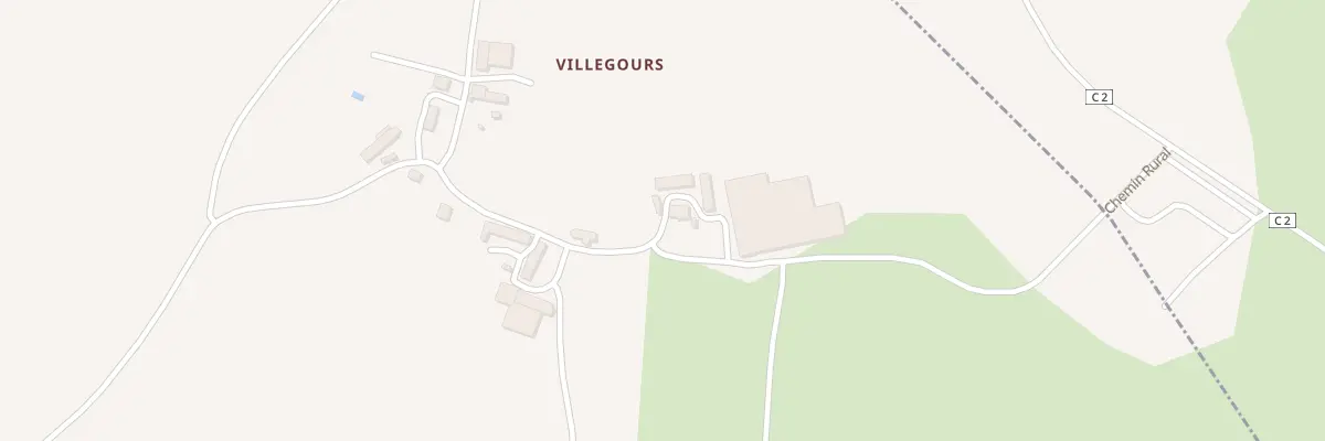 Plan du 6 Villegours à Palluau-sur-Indre