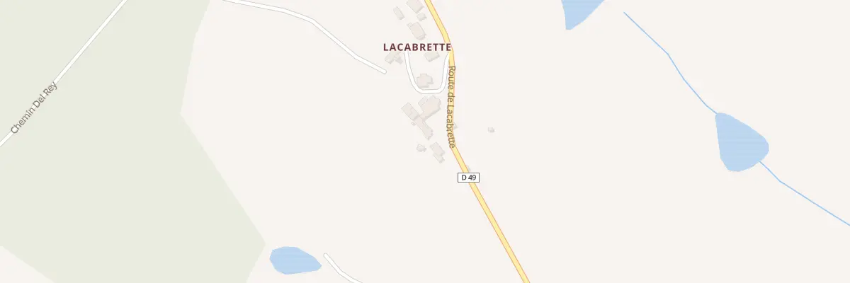 Plan du 1280 Rte de Lacabrette à Castelnau-Montratier