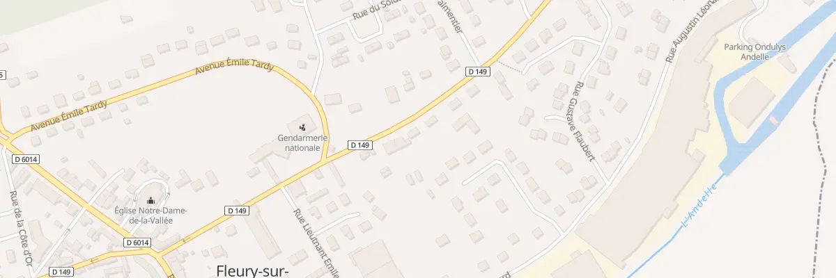 Plan du 15 Rue du Sergent Roland Pasquier à Fleury-sur-Andelle