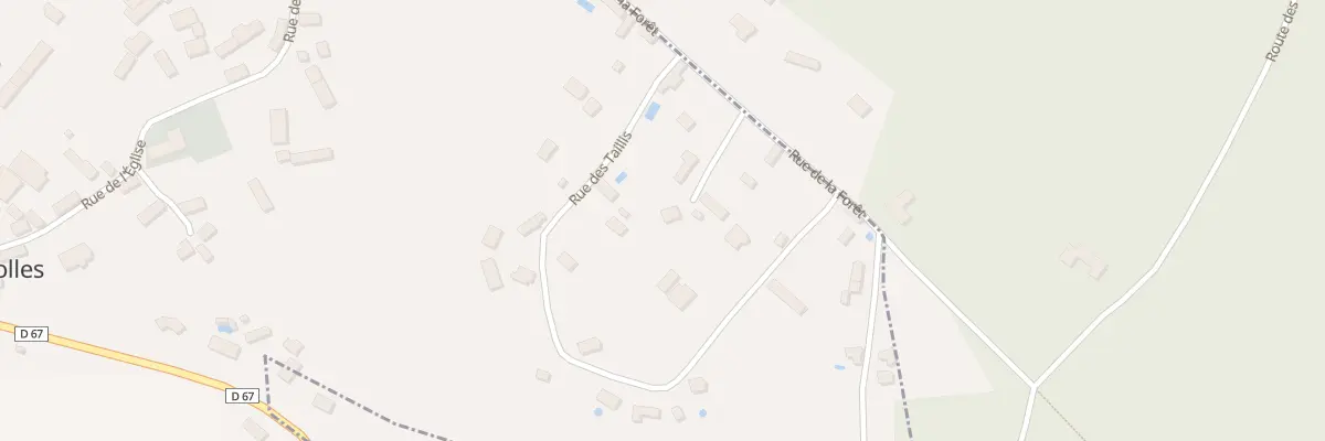 Plan du 3 Imp du Tilleul à Bretagnolles