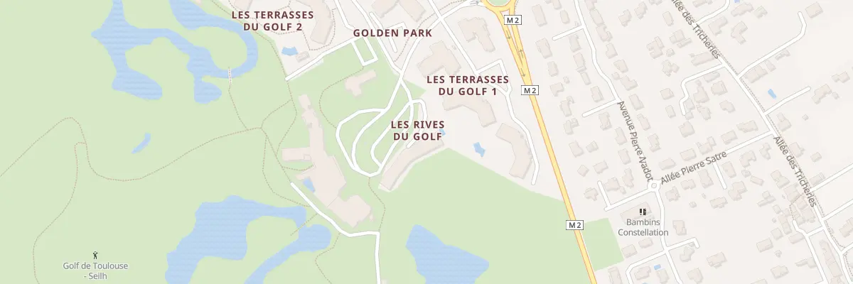 Plan des Rives du Golf à Seilh